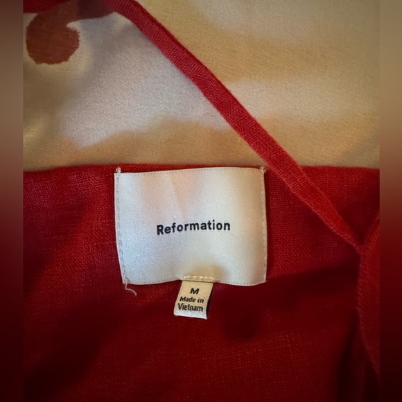 Reformation Aubree Linen Dress - Picture 6 of 6